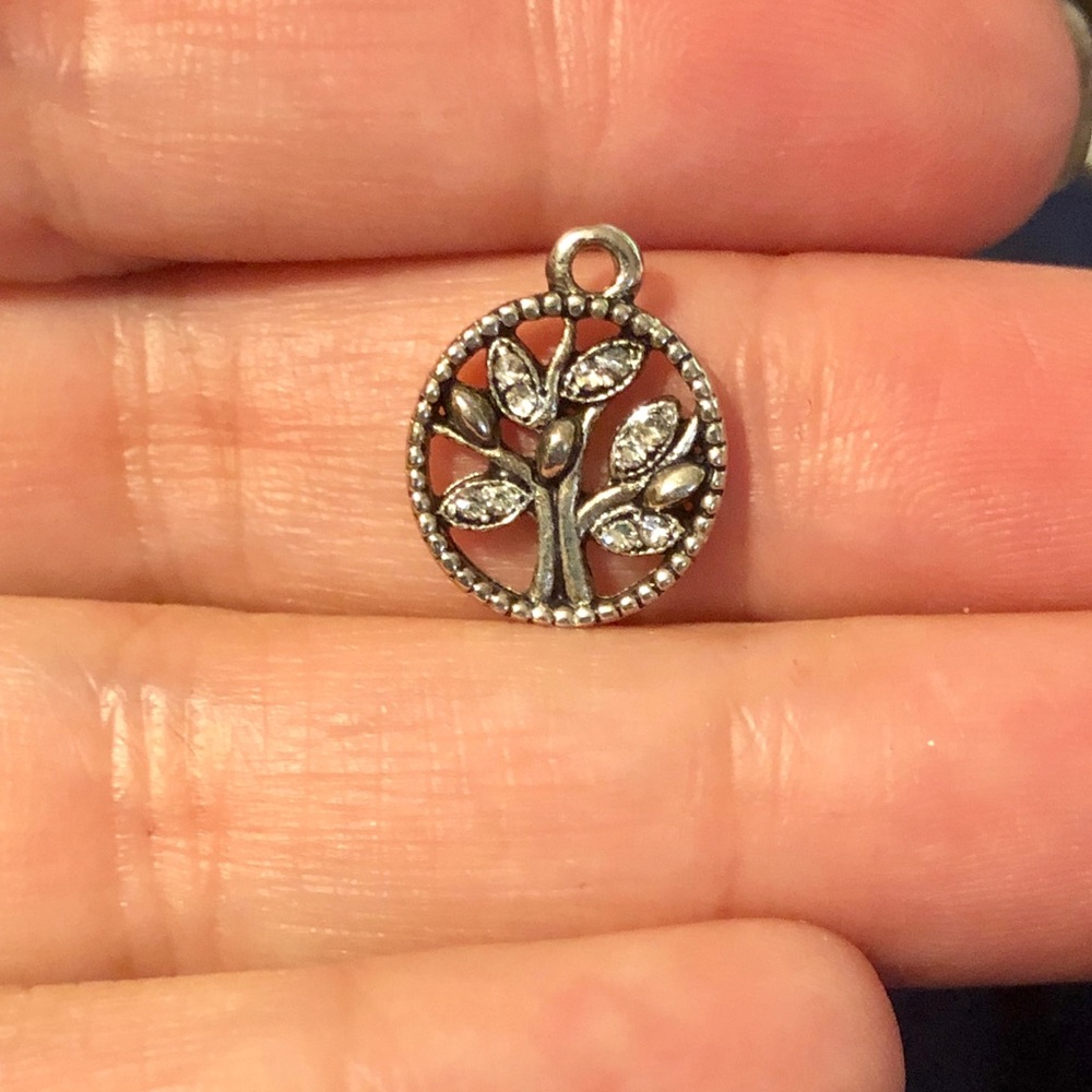 ♥️ Tree of Life w/ White Stones Charm